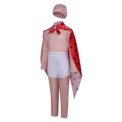 Kids Children Captain Underpants Benny Krupp Funny Jumpsuit Cape Set Outfits Cosplay Costume