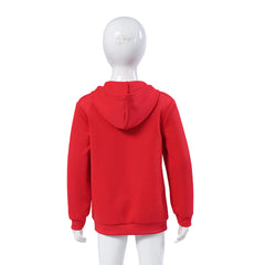 Kids Children CoCo Miguel Riveras Red Hoodie Jacket Outfits Cosplay Costume