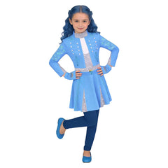 Kids Children Descendants: Wicked Wonderland (2026) Chloe Red Jumpsuit Gloves Outfits Cosplay Costume