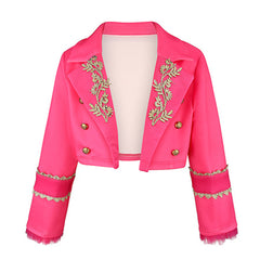 Kids Children Descendants: Wicked Wonderland (2026) Pink Top Skirt Set Outfits Cosplay Costume