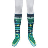 Kids Children Elio (2025) Elio Green Socks Cosplay Accessories Props