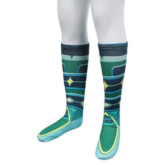 Kids Children Elio (2025) Elio Green Socks Cosplay Accessories Props