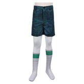 Kids Children Elio (2025) Elio Green Trousers Socks Set Outfits Cosplay Costume