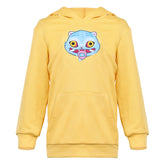 Kids Children KPop Demon Hunters (2025) Zoey Yellow Hoodie Outfits Cosplay Costume