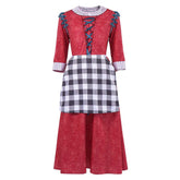 Kids Children Snow White (2025) Princess Young Red Dress Outfits Cosplay Costume