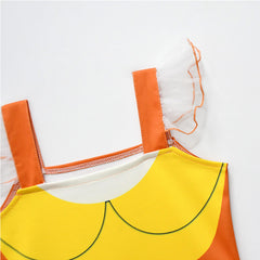 Kids Children Squid Game Season 2 (2024)The Doll Yellow Skirt Outfits Cosplay Costume