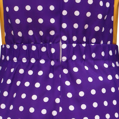 Kids Children Stranger Things (2025) Holly Wheeler Purple Overalls Set Cosplay Costume