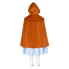 Kids Children Stranger Things (2026) Holly Wheeler Dress Cloak Set Outfits Cosplay Costume