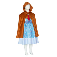 Kids Children Stranger Things (2026) Holly Wheeler Dress Cloak Set Outfits Cosplay Costume