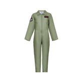 Kids Children Stranger Things Ghostbusters Green Jumpsuit Outfits Cosplay Costume