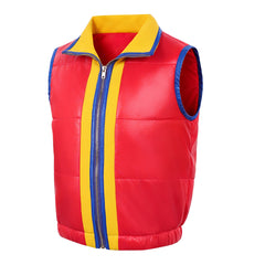 Kids Children Stranger Things: Tales From '85 (2026) Dustin Henderson Red Vest Outfits Cosplay Costume