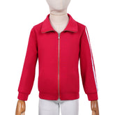 Kids Children Stranger Things: Tales From '85 (2026) Holly Wheeler Red Jacket Outfits Cosplay Costume
