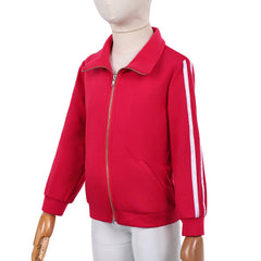 Kids Children Stranger Things: Tales From '85 (2026) Holly Wheeler Red Jacket Outfits Cosplay Costume