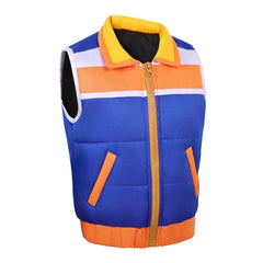 Kids Children Stranger Things: Tales From '85 (2026) Mike Wheeler Blue Vest Jacket Outfits Cosplay Costume