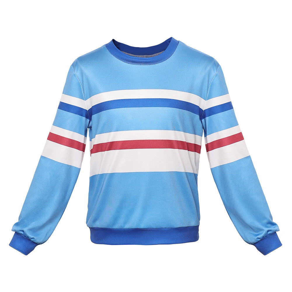 Kids Children Stranger Things: Tales From '85 (2026) Will Byers Blue Top Outfits Cosplay Costume