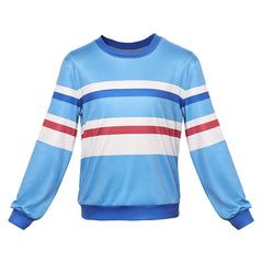 Kids Children Stranger Things: Tales From '85 (2026) Will Byers Blue Top Outfits Cosplay Costume