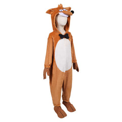 Kids Children The Big Bad Fox And Tales Fox Jumpsuit Pajamas Onesie Sleepwear Cosplay Costume