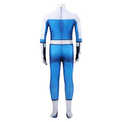 Kids Children The Fantastic Four: First Steps (2025) Human Torch Jumpsuit Cosplay Costume