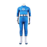 Kids Children The Fantastic Four: First Steps (2025) Mister Fantastic Jumpsuit Cosplay Costume