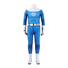 Kids Children The Fantastic Four: First Steps (2025) Susan Storm Invisible Woman Jumpsuit Cosplay Costume