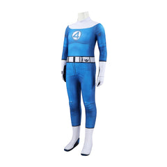 Kids Children The Fantastic Four: First Steps (2025) Susan Storm Invisible Woman Jumpsuit Cosplay Costume
