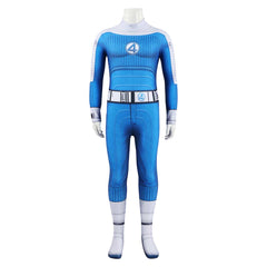 Kids Children The Fantastic Four: First Steps (2025) The Thing Jumpsuit Cosplay Costume