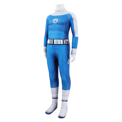 Kids Children The Fantastic Four: First Steps (2025) The Thing Jumpsuit Cosplay Costume