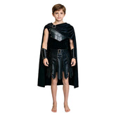 Kids Children The Odyssey (2026) Agamemnon Black Cloak Set Outfits Cosplay Costume