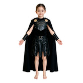 Kids Children The Odyssey (2026) Agamemnon Black Warrior Set Outfits Cosplay Costume