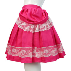 Kids Children The Super Mario Galaxy Movie (2026) Princess Peach Pink Outfits Cosplay Costume