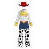 Kids Children Toy Story (2026) Jessie White Yellow Cowgirl Set Outfits Cosplay Costume