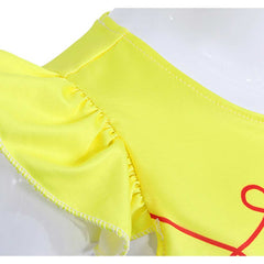 Kids Children Toy Story (2026) Jessie Yellow Blue Top Skirt Cowgirl Outfits Cosplay Costume