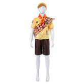 Kids Children Up Russell Yellow Set Outfits Cosplay Costume Carnival Suit