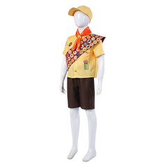 Kids Children Up Russell Yellow Set Outfits Cosplay Costume Carnival Suit