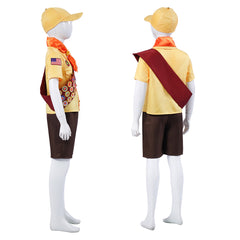 Kids Children Up Russell Yellow Set Outfits Cosplay Costume Carnival Suit