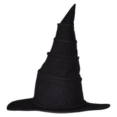 Kids Children Wicked Elphaba Black Witch Hat Cosplay Accessories Props