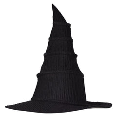 Kids Children Wicked Elphaba Black Witch Hat Cosplay Accessories Props