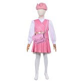 Kids Children Wicked: For Good (2025) Glinda Tour Parade Pink Set Outfits Cosplay Costume