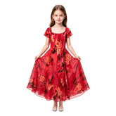Kids Children Widow's Bay (2026) Patricia Moyer Red Floral Dress Outfits Cosplay Costume
