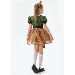 Kids Children Zootopia Nick Dress Animals Set Outfits Cosplay Costume