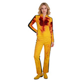 Kill Bill The Bride Bloodstain Yellow Set Outfits Cosplay Costume Halloween Suit