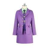 Kira Yoshikage Purple Suit Set For Women Outfits Cosplay Costume
