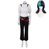 Kirara Hoshi White Black Set Outfits Cosplay Costume Halloween Carnival Suit