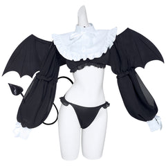 Kitagawa Marin Liz Devil Black Sext Set Outfits Cosplay Costume Suit