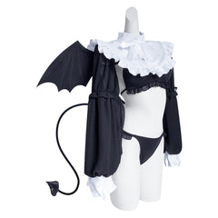 Kitagawa Marin Liz Devil Black Sext Set Outfits Cosplay Costume Suit