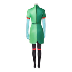 Knights Of Guinevere (2025) Andi Green Top Skirt Set Outfits Cosplay Costume