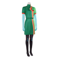 Knights Of Guinevere (2025) Andi Green Top Skirt Set Outfits Cosplay Costume