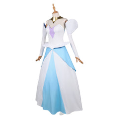Knights Of Guinevere (2025) Guinevere Blue White Dress Set Outfits Cosplay Costume