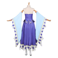 Knights Of Guinevere (2025) Gwen Purple Blue Dress Set Outfits Cosplay Costume