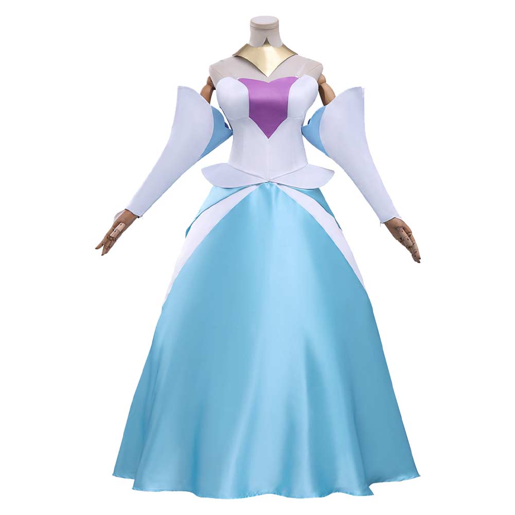 Knights Of Guinevere (2025) Princess Gwen Blue Dress Set Outfits Cosplay Costume